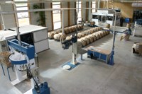 Inside our new cooperage